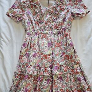 &Merci Floral Ruffle Dress